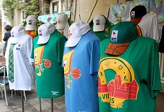 Vilniaus mokytojų namų kiemelyje pažymėtas &bdquo;Eurobasket 2011&ldquo; &scaron;imtadienis.