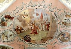 Suniokota &Scaron;v.Jurgio bažnyčios sienų tapyba tapo paveldosaugininko Rimanto Bitino atleidimo priežastimi.