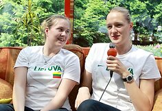Marina Solopova ir Gintarė Petronytė