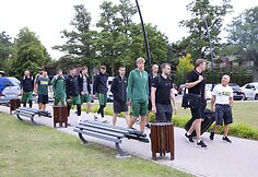 Palangoje vyko pirmoji vyrų rinktinės treniruotė
