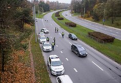 Savaitgalio reidų etapą policija Vilniuje surengė ir sekmadienio rytą