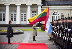 Prezidentė Dalia Grybauskaitė Prezidentūroje susitiko su Liuksemburgo Didžiuoju Hercogu Henriu