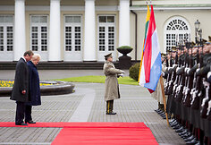 Prezidentė Dalia Grybauskaitė Prezidentūroje susitiko su Liuksemburgo Didžiuoju Hercogu Henriu