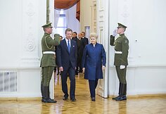Prezidentė Dalia Grybauskaitė Prezidentūroje susitiko su Liuksemburgo Didžiuoju Hercogu Henriu