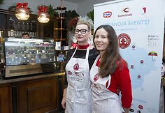 Žinomi žmonės margino meduolius
