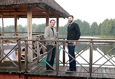 Marijonas Mikutavičius ir Linas Kleiza