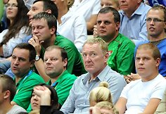 Policijos generalinis komisaras Saulius Skvernelis ir verslininkas Tautvydas Bar&scaron;tys
