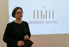 Vilniaus rotušės laikinoji valdytoja Ieva Šiušaitė
