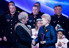 Jonas Baldvinas Hannibalssonas ir Dalia Grybauskaitė 