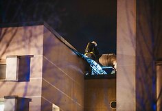 Vilniuje užsidegė Tarptautinės teisės ir verslo auk&scaron;tosios mokyklos pastatas, evakuoti studentai