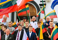 Simbolinis estafetinis bėgimas &bdquo;Už Jūsų ir Mūsų Laisvę&ldquo;