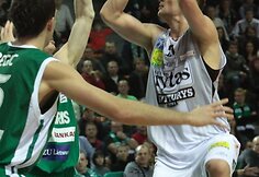 „Žalgirio“ ir „Lietuvos ryto“ rungtynių akimirkos