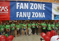 Lietuvos a&scaron;tuoniolikmečiai krep&scaron;ininkai ir fanų zonos pristatymas