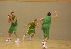 Treniruotės akimirka