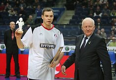 Antrosios Europos taurės Top-16 etapo rungtynės: Vilniaus „Lietuvos rytas“ - Bilbao „iurbentia“ (2008.02.03)