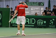 Ričardas Berankis pirmame mače 6:1, 6:3, 6:1 įveikė George'ą Khrikadze