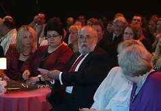 Koncerto žiūrovai.