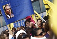 Protesto akcijoje dalydavo de&scaron;imtys tūkstančių žmonių.
