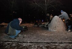 Vilniaus jaunimo akciją filmavo operatorius iš Belgijos.