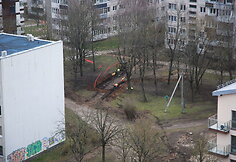 Aplinkos renovacija Žirmūnų ir Minties g.