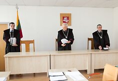 Vytenio Šlenio skundą nagrinėjanti LAT kolegija