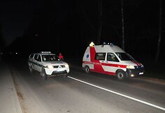 Avarijos vietoje Vilniaus rajone, Didžiojoje Riešėje