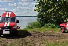 Arino ežere vykdomos skenduolių paie&scaron;kos