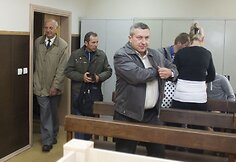 Janas Šibakovskis (arčiausiai) ir Petras Trepeka (su krepšiu)