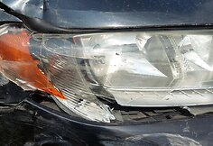 Apdaužytas automobilis