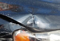 Apdaužytas automobilis