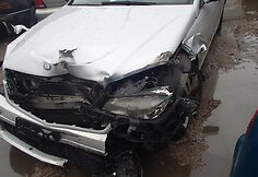 Sudaužytas automobilis