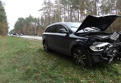 &bdquo;Audi Q7&ldquo; įvykio vietoje