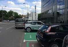 Valdemaro Toma&scaron;evskio vairuotojo automobilis VW (stovi važiuojamojoje dalyje)