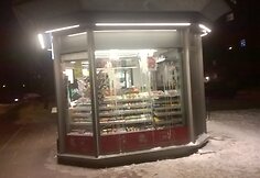 Apmėtytas kioskas