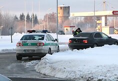 Reido Telšiuose akimirka