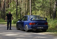 Neblaivaus vairuotojo &bdquo;Subaru