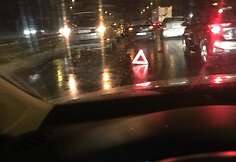 Spūstis įvykio vietoje ir jos prieigose