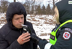 Įvykio vietoje policija įsitikino, kad mi&scaron;kavežio vairuotojas Henrikas visi&scaron;kai blaivus