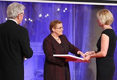 VU įteiktos Nacionalinės pažangos premijos nusipelniusiems Lietuvos mokslininkams