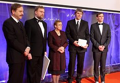 VU įteiktos Nacionalinės pažangos premijos nusipelniusiems Lietuvos mokslininkams