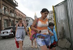 Gruzijos gatvėse