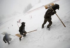 Slidinėjimo kurortai tapo atkirsti nuo pasaulio