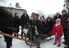 Užgavėnių &scaron;ventė Trakų Vokėje