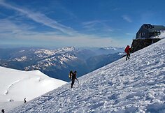 Lietuvių alpinistai kopia į Monblaną