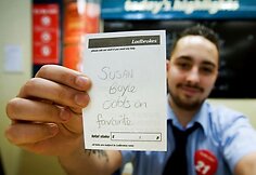Lažybų bendrovės prieš finalą prognozavo S.Boyle pergalę.
