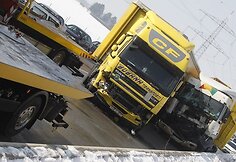 Avarija Vokietijos greitkelyje