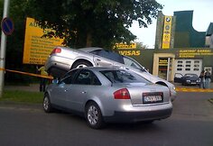 Vaizdas po avarijos