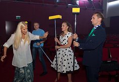Prie&scaron; trumpametražio miuziklo &bdquo;Dėźė premjerą&ldquo; (kompozitorius S.Mickis, rež. J.Sodytė)