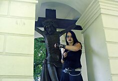 Fotosesija kapinėse