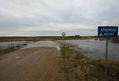 Vakarų Lietuvoje vanduo kyla